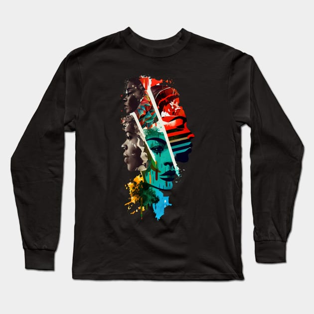 We are all human Long Sleeve T-Shirt by loucaski